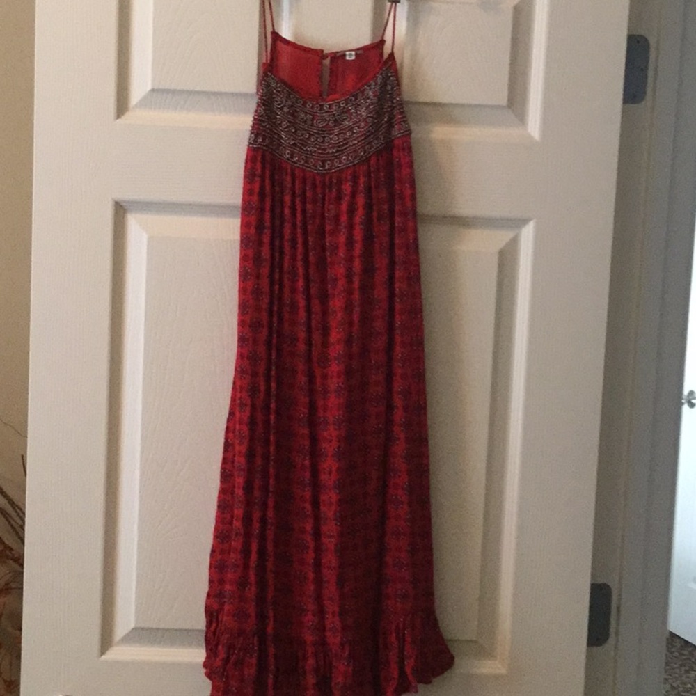 Adorable ruffle hem dress